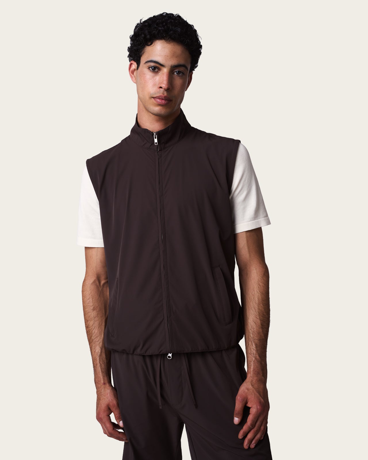 Helix Vest Espresso Brown