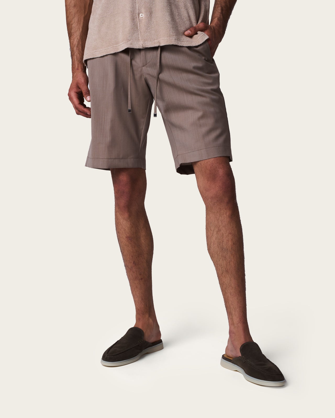 Tailored Shorts Desert Brown
