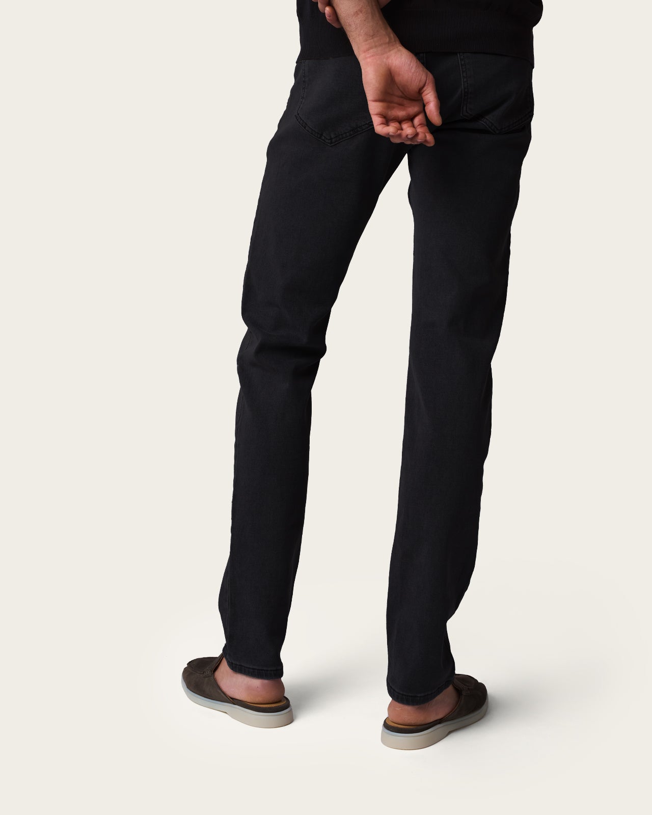 Denim Trousers Midnight Black
