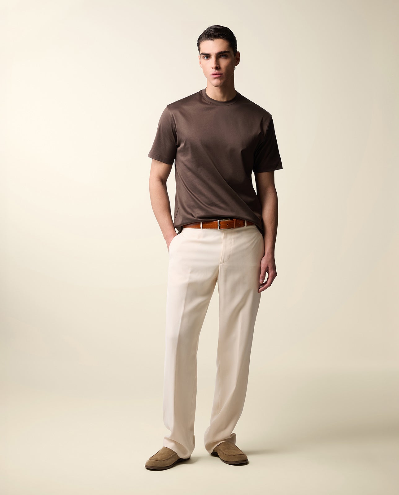 Mercerized Cotton T-shirt