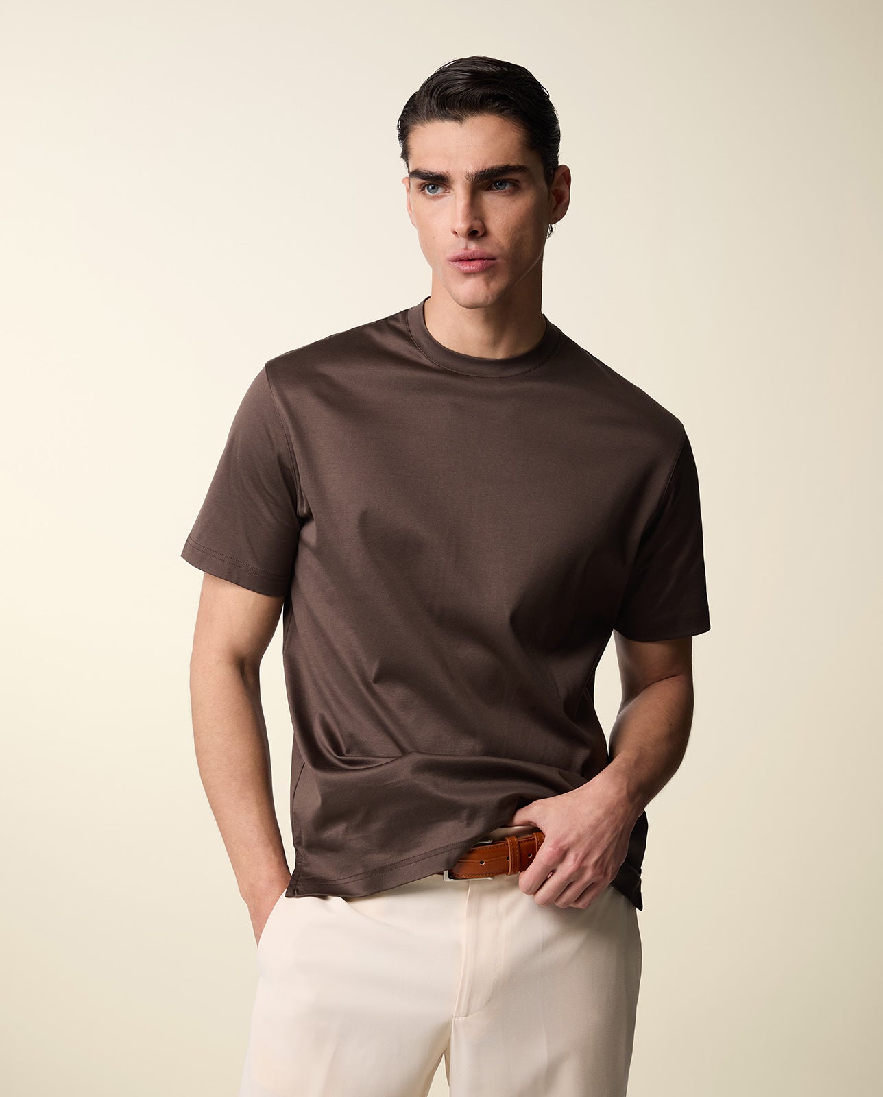 Mercerized Cotton T-shirt