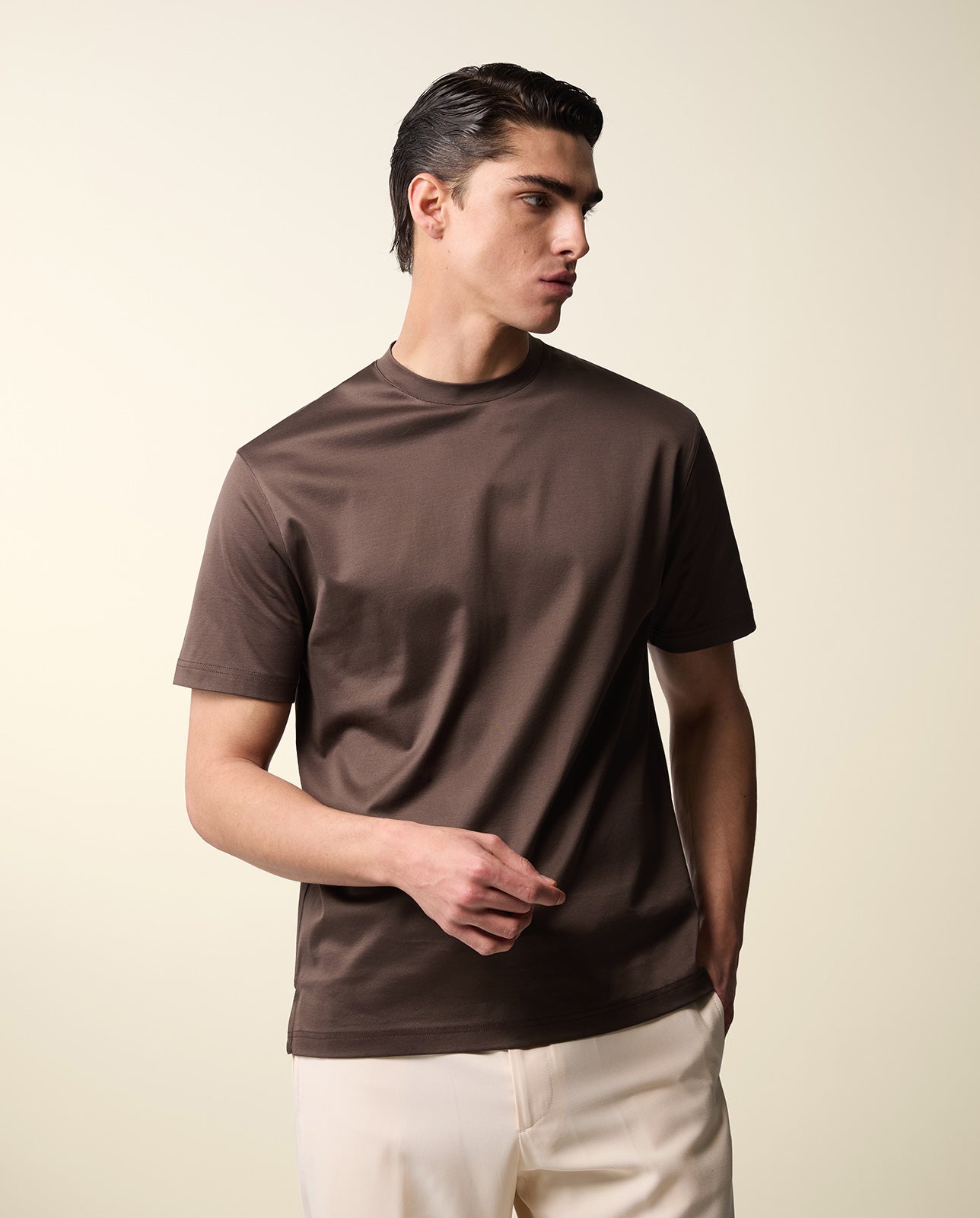 Mercerized Cotton T-shirt