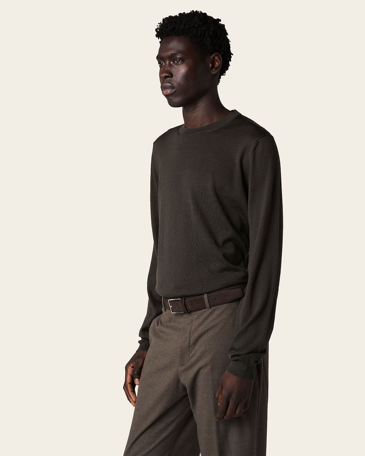 Harar Crewneck Olive Green