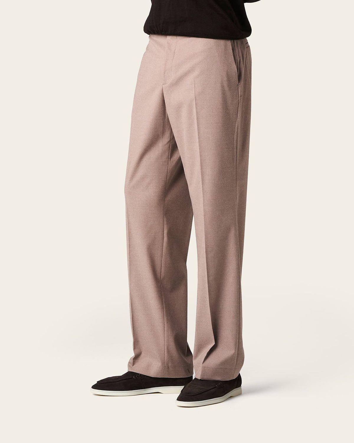Harar Wide Trousers Greige