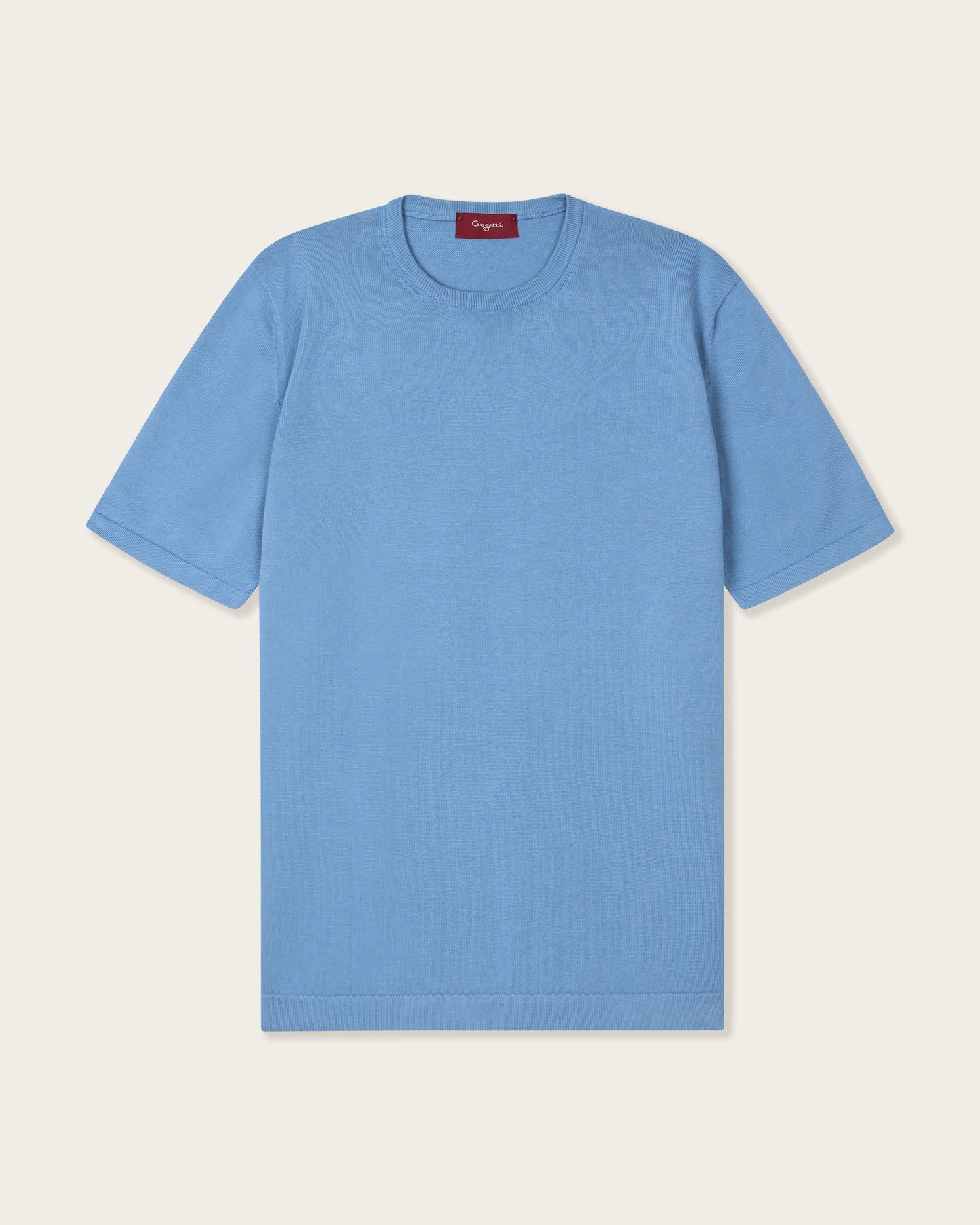 Knitted T-shirt Cloud Blue