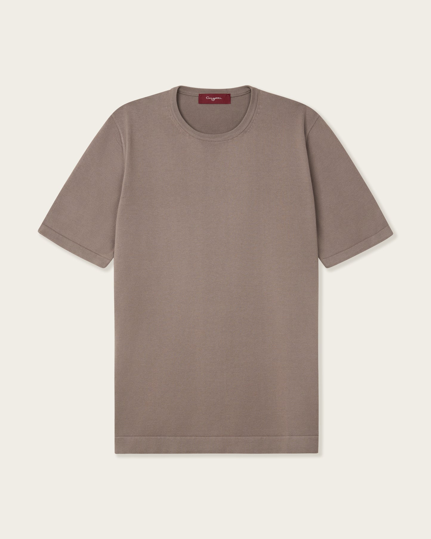 Knitted T-shirt Autumn Brown