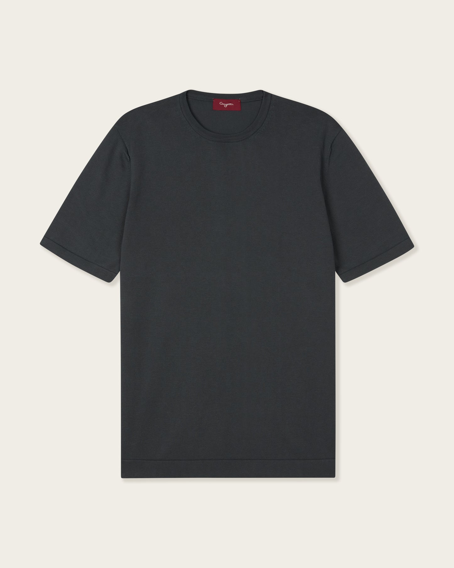 Knitted T-shirt Smoke Grey