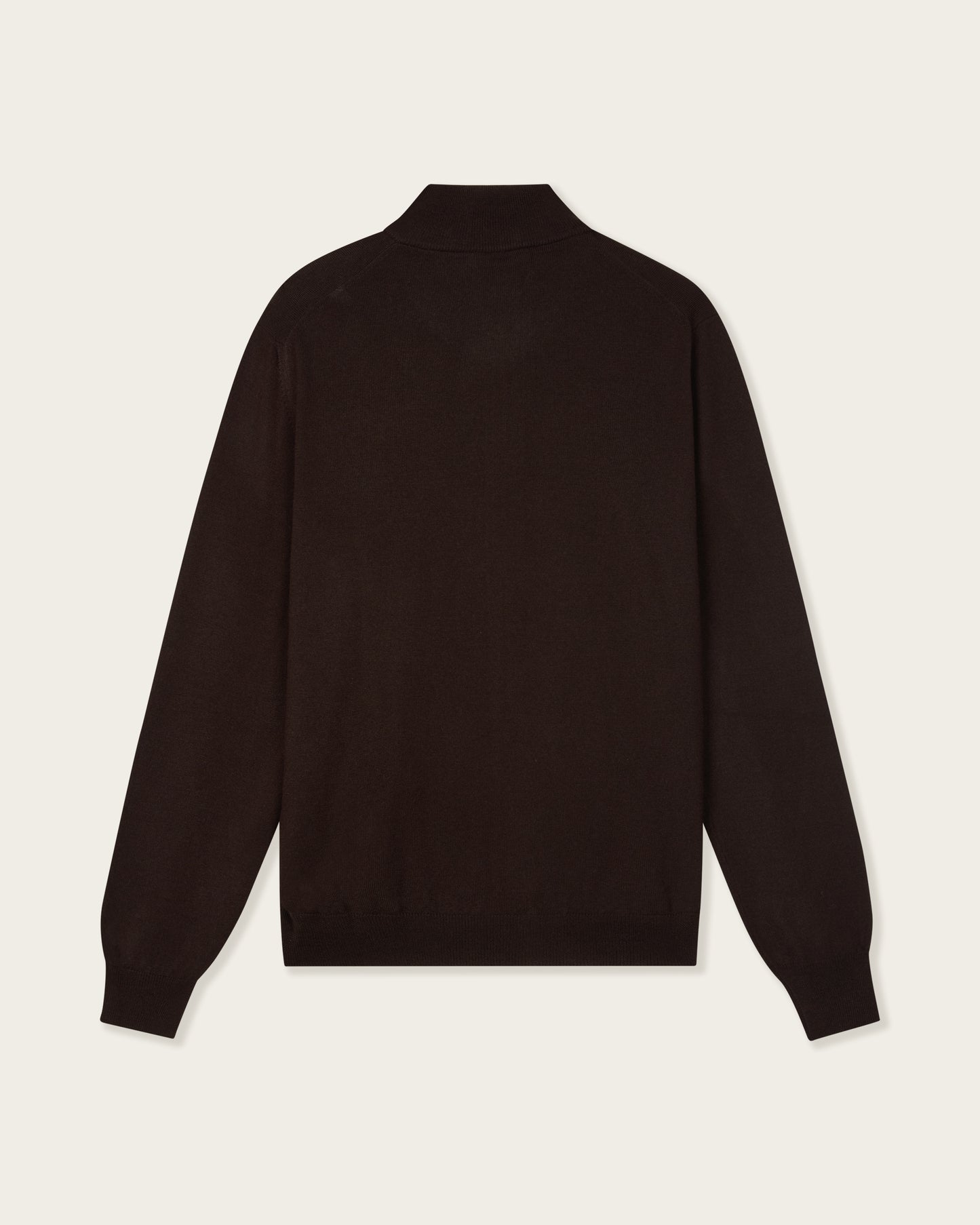 Lightweight Full Zip Jacket Espresso Brown