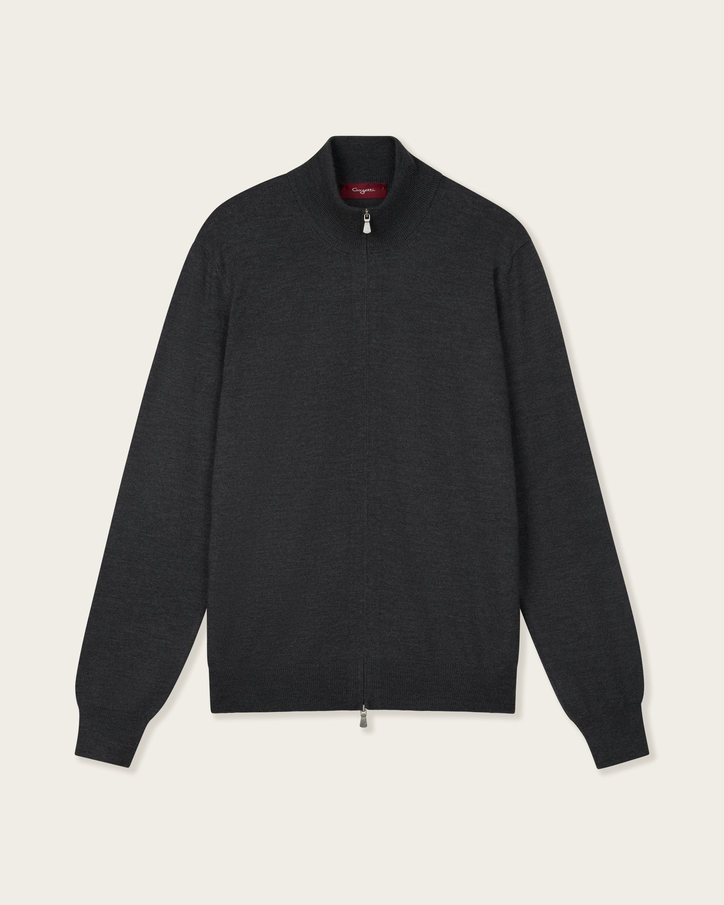 Lightweight Full Zip Jacket Smoke Grey