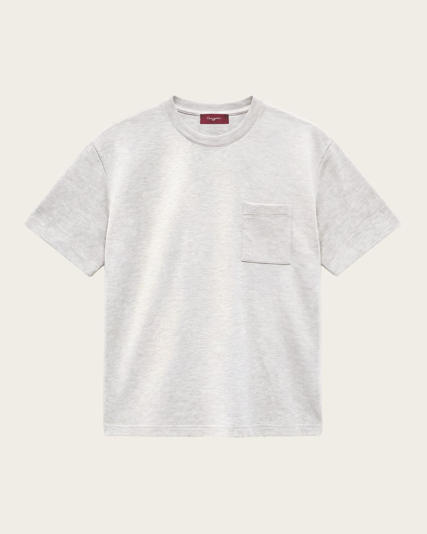 Lounge Pocket Tee Almond