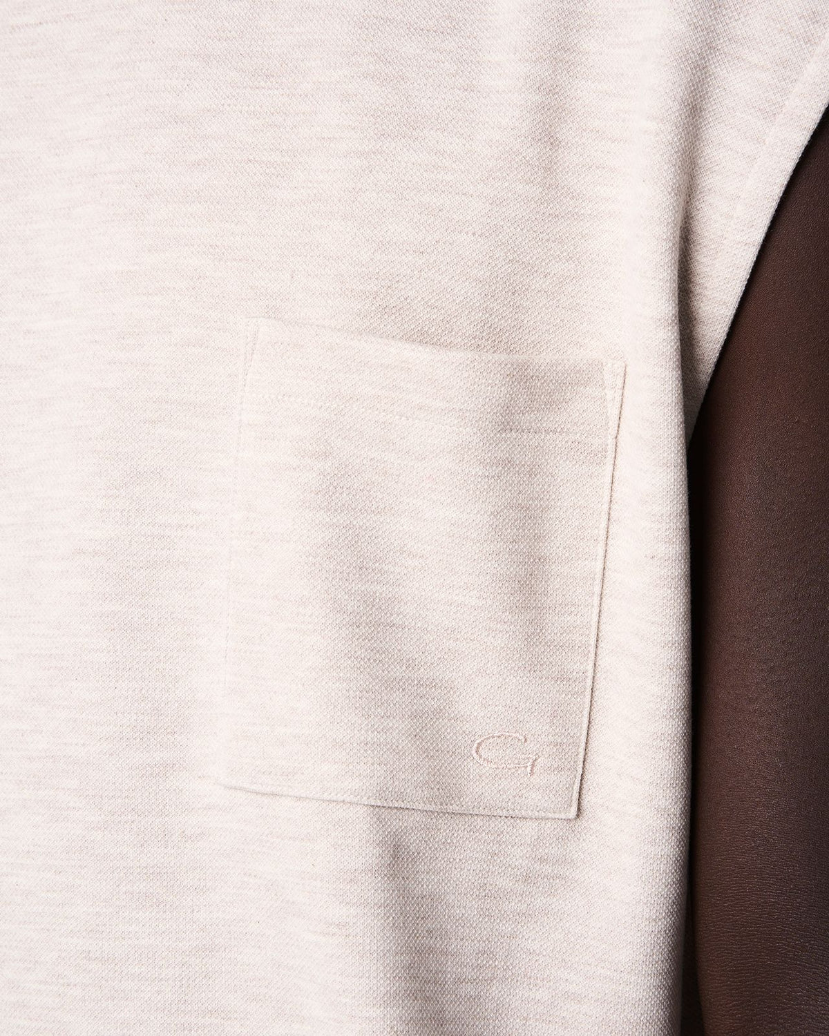 Lounge Sleeveless Tee Almond