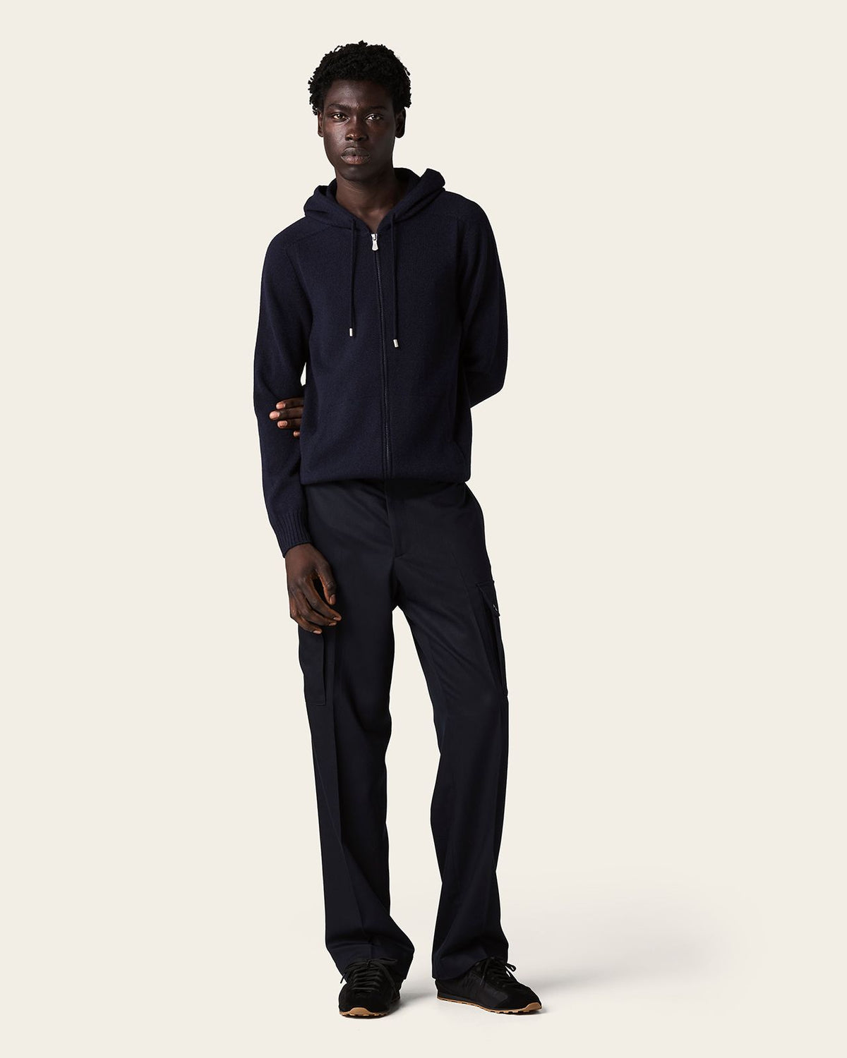 Montaro Knitted Jacket Sapphire Blue