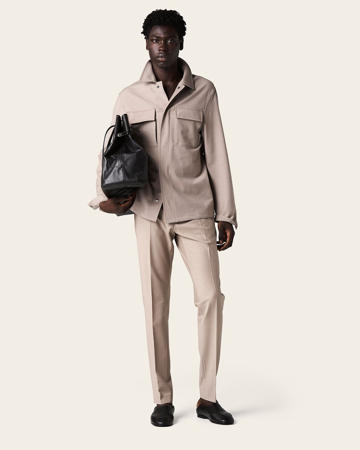 Naro Overshirt Greige