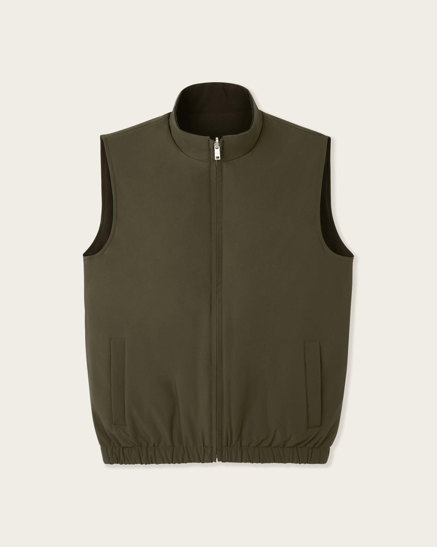 Reversible Vest Olive Green