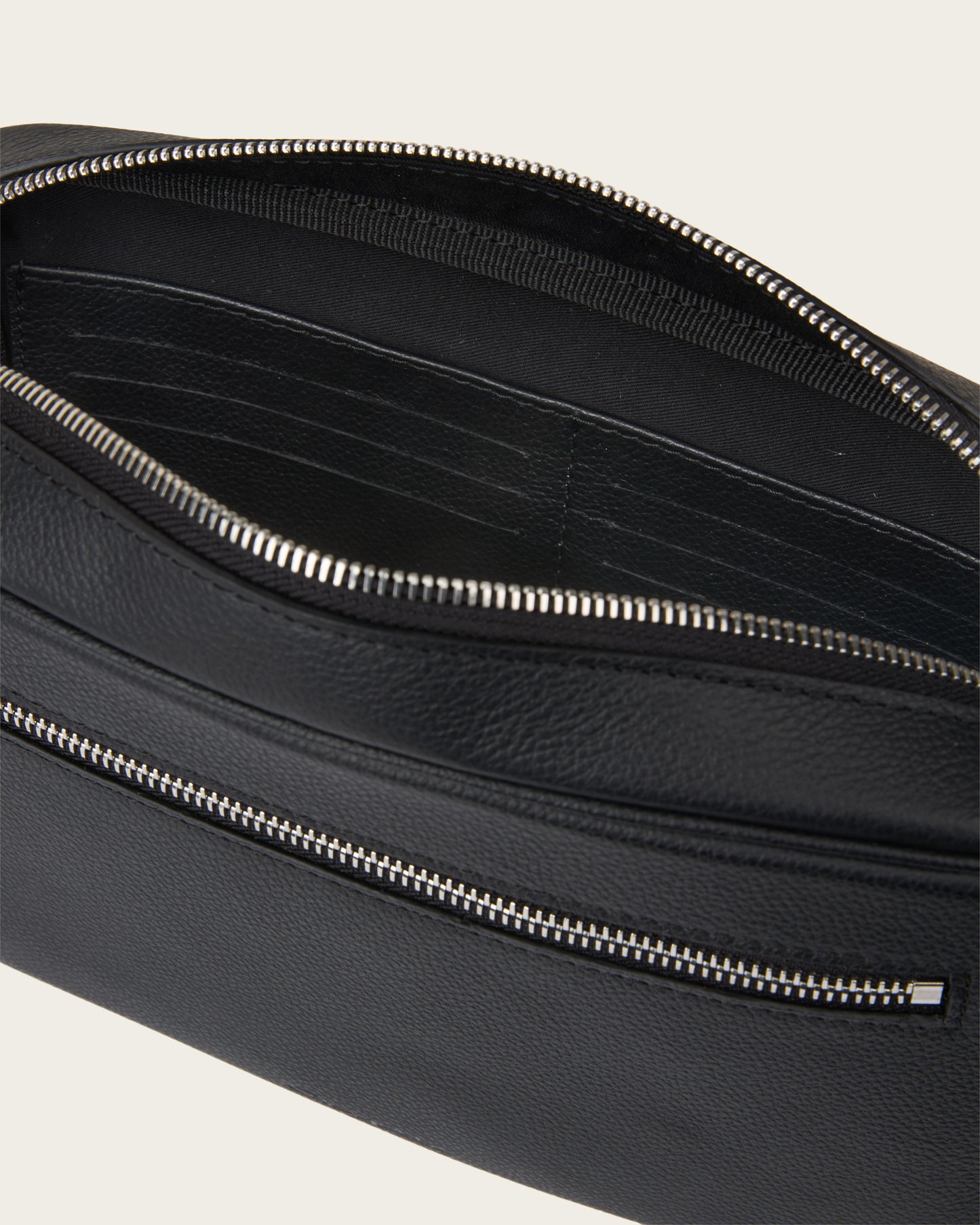 Gogetti Core Leather Pouch Midnight Black