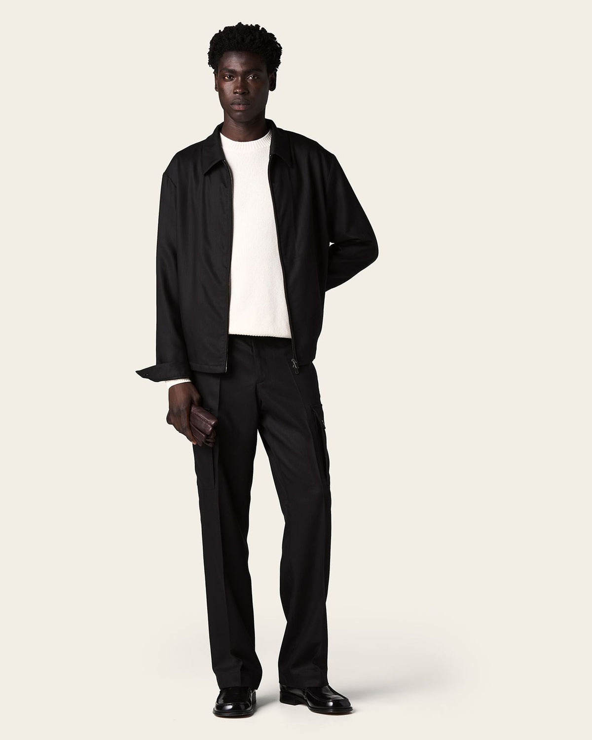 Sarto Tailored Jacket Midnight Black