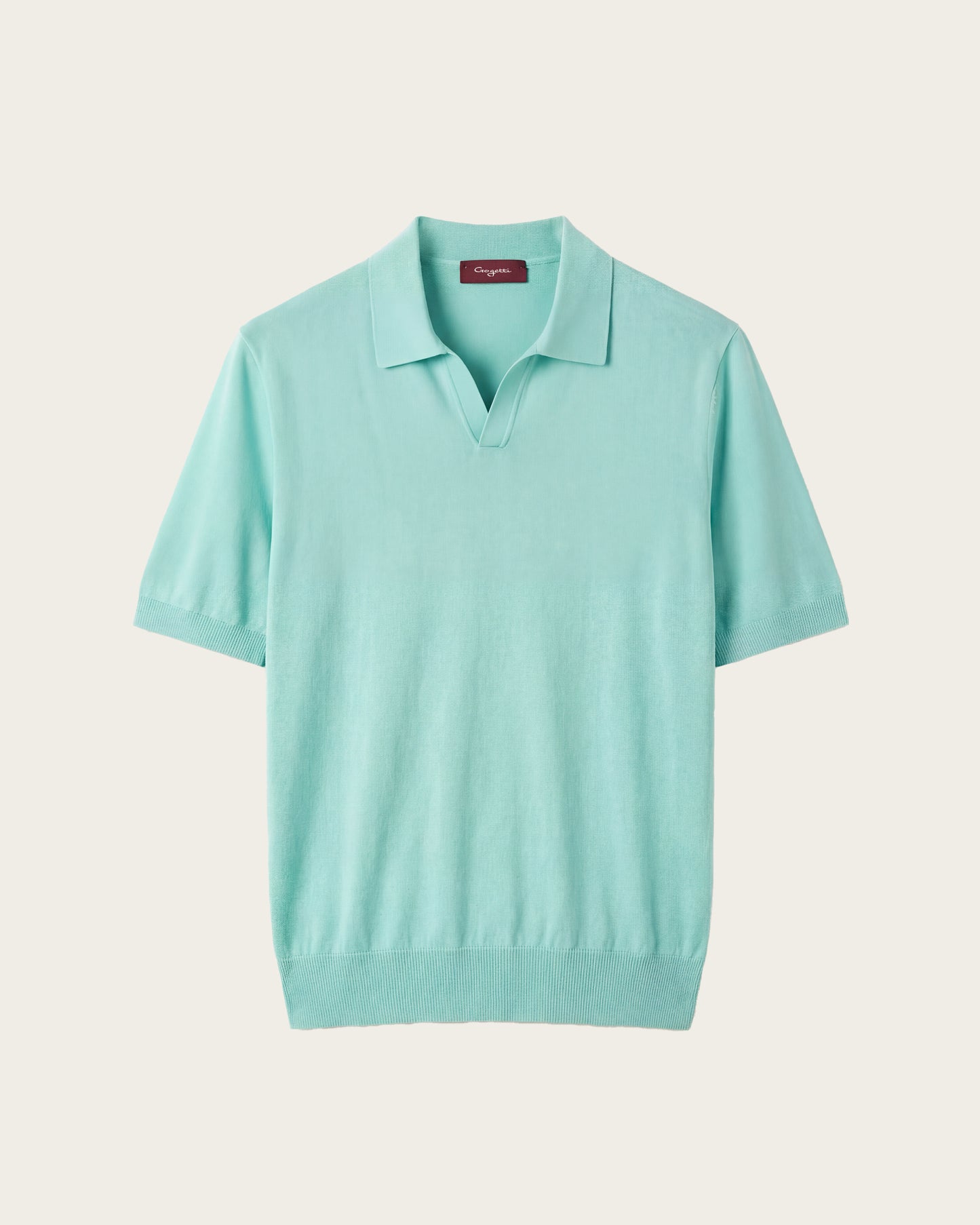 Seamless Polo Shirt Pure Mint
