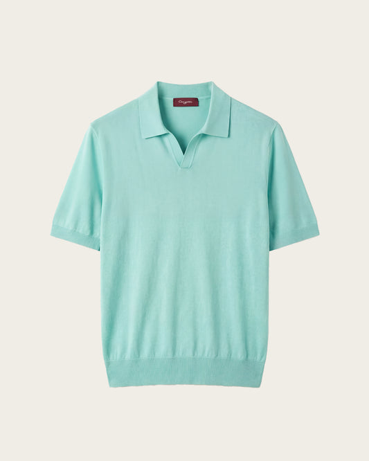 Seamless Polo Shirt Pure Mint