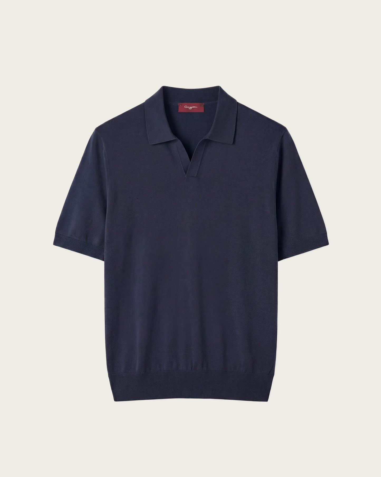 Seamless Polo Shirt Sapphire Blue