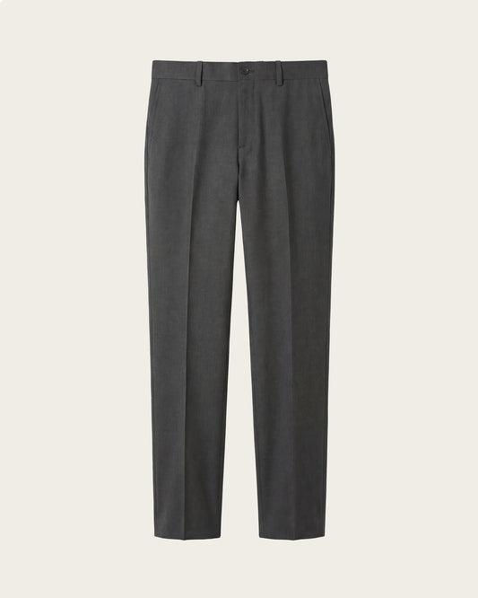 Slim Fit Tailored Trousers Olive Green
