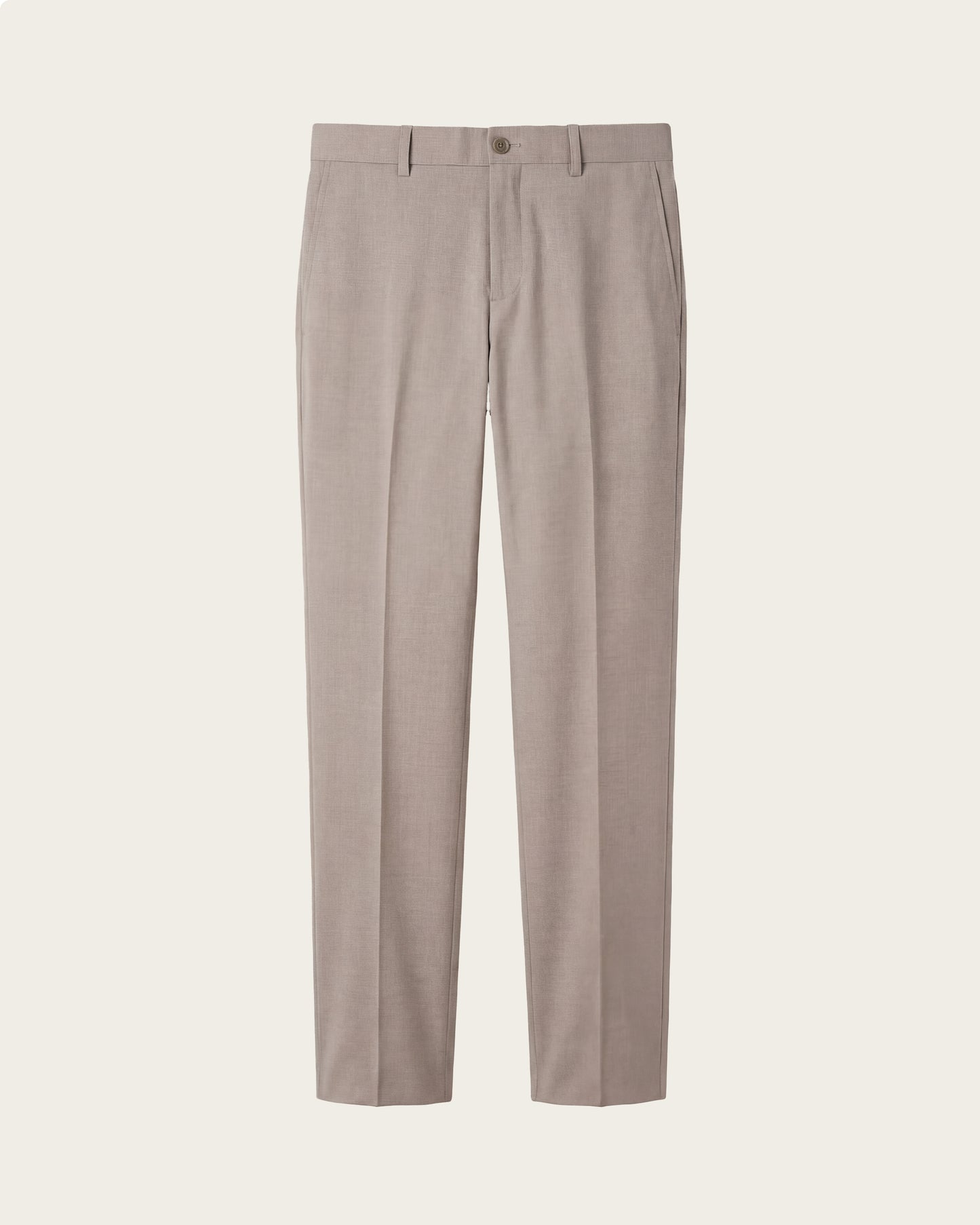 Slim Fit Tailored Trousers Desert Brown