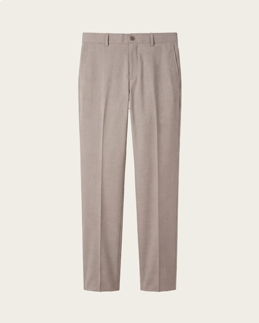Slim Fit Tailored Trousers Desert Brown