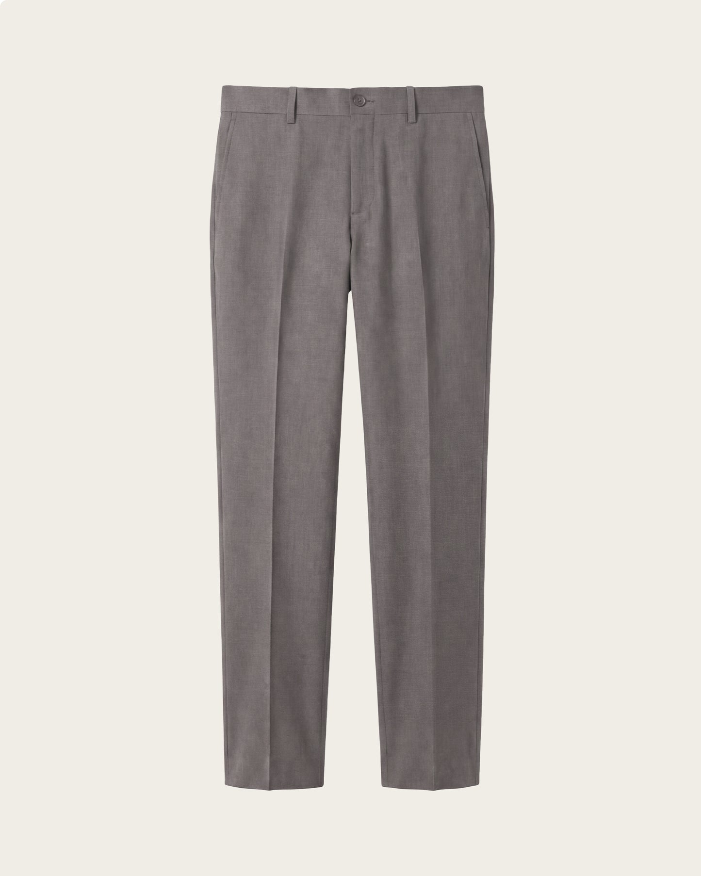 Straight Fit Tailored trousers Greige