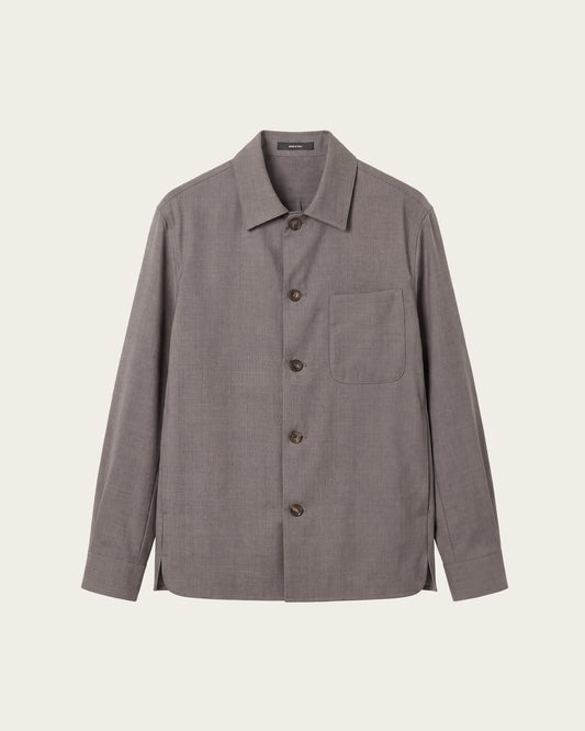 Tailored Overshirt Greige