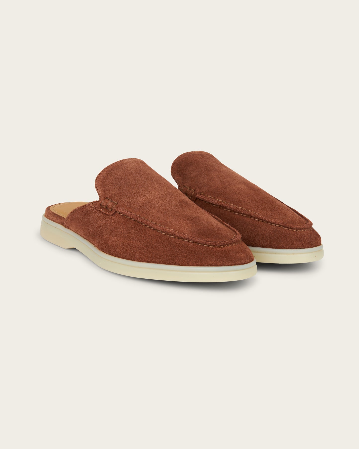 Velour Slip-on Burnt Orange