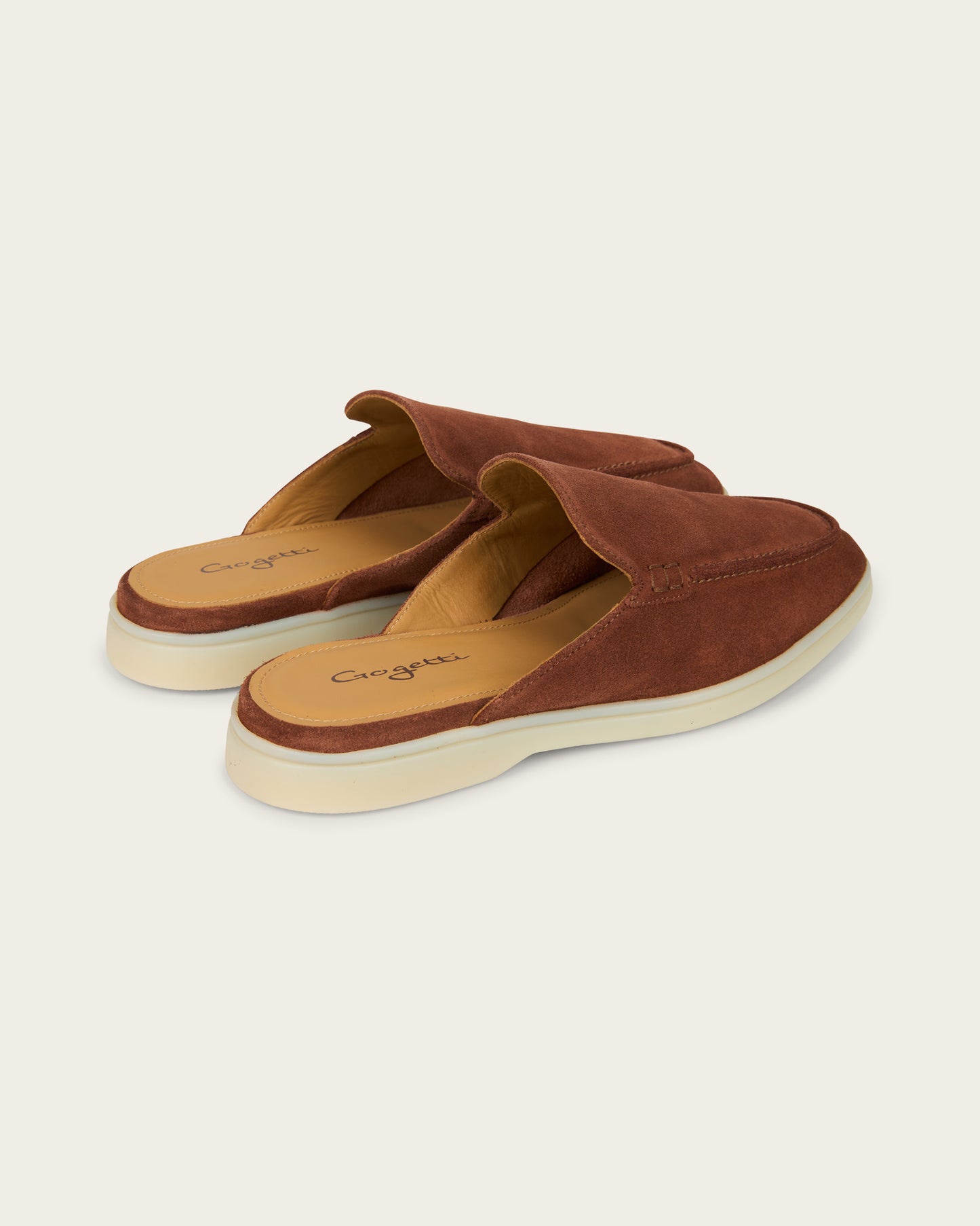 Velour Slip-on Burnt Orange