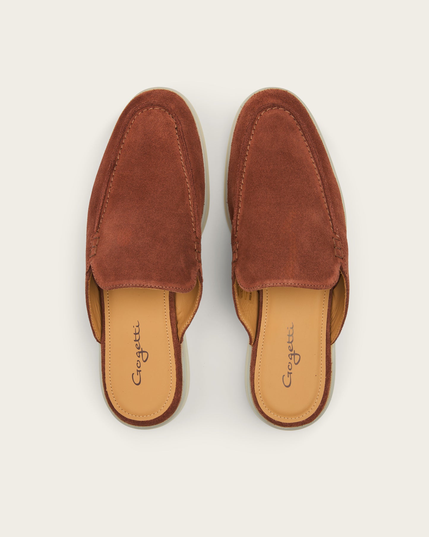 Velour Slip-on Burnt Orange