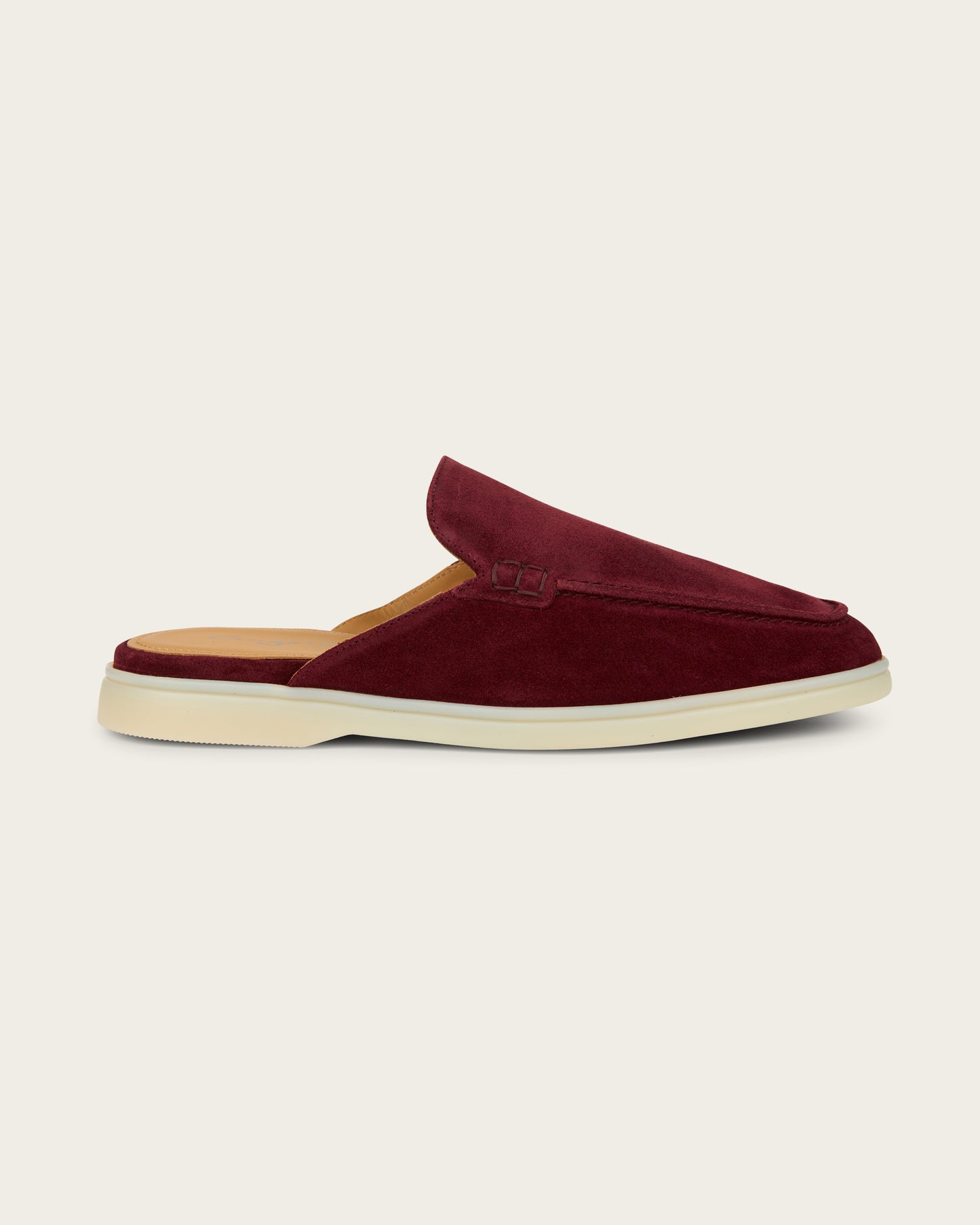 Velour Slip-on Wine Red