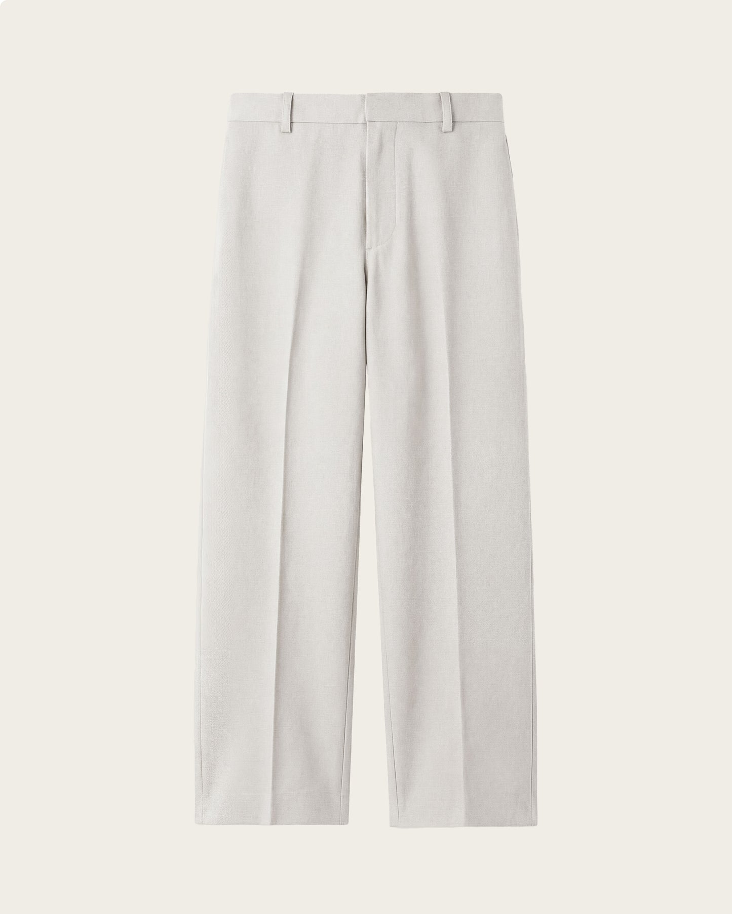 Wide Fit Tailored Trousers Moonlight White