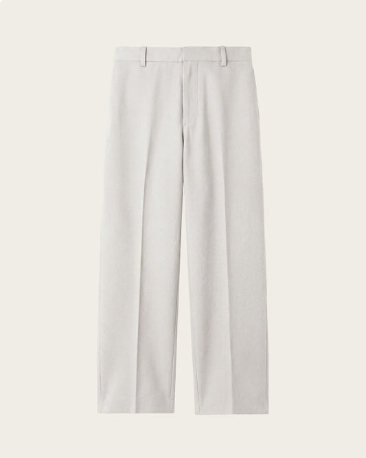 Wide Fit Tailored Trousers Moonlight White