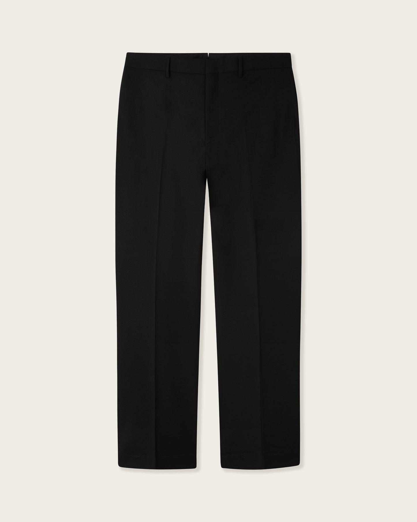 Wide Tailored Trousers Midnight Black