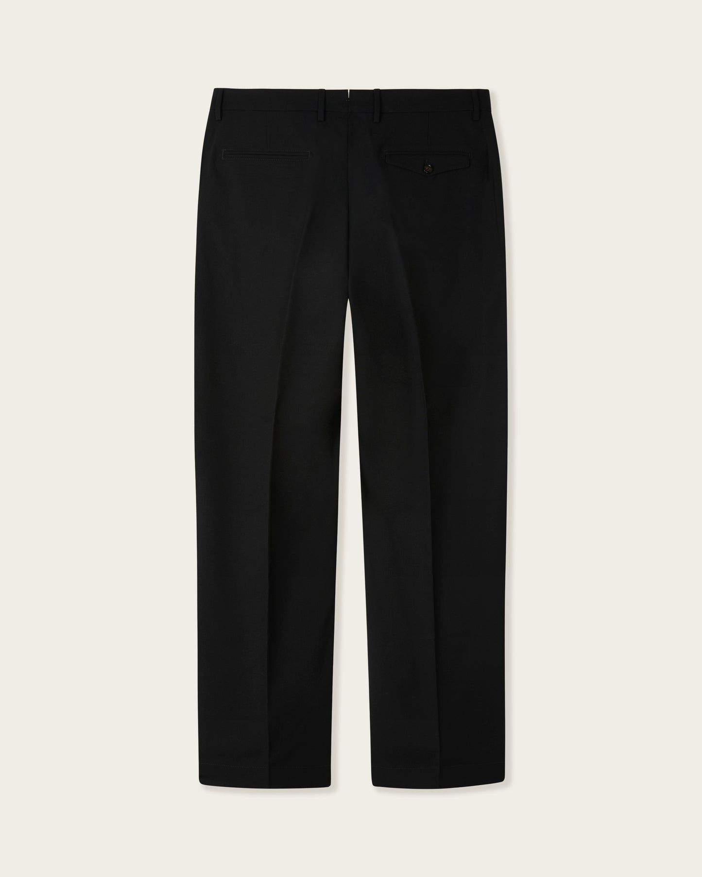 Wide Tailored Trousers Midnight Black