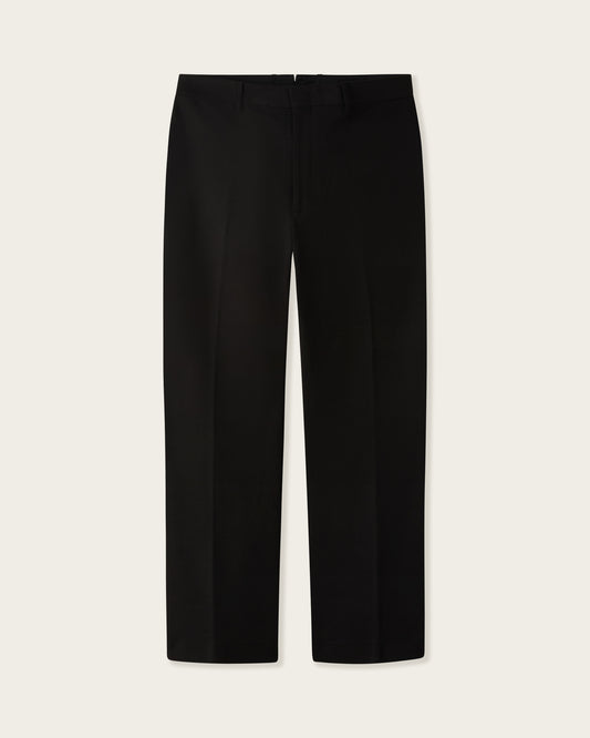 Wide Track Pants Midnight Black
