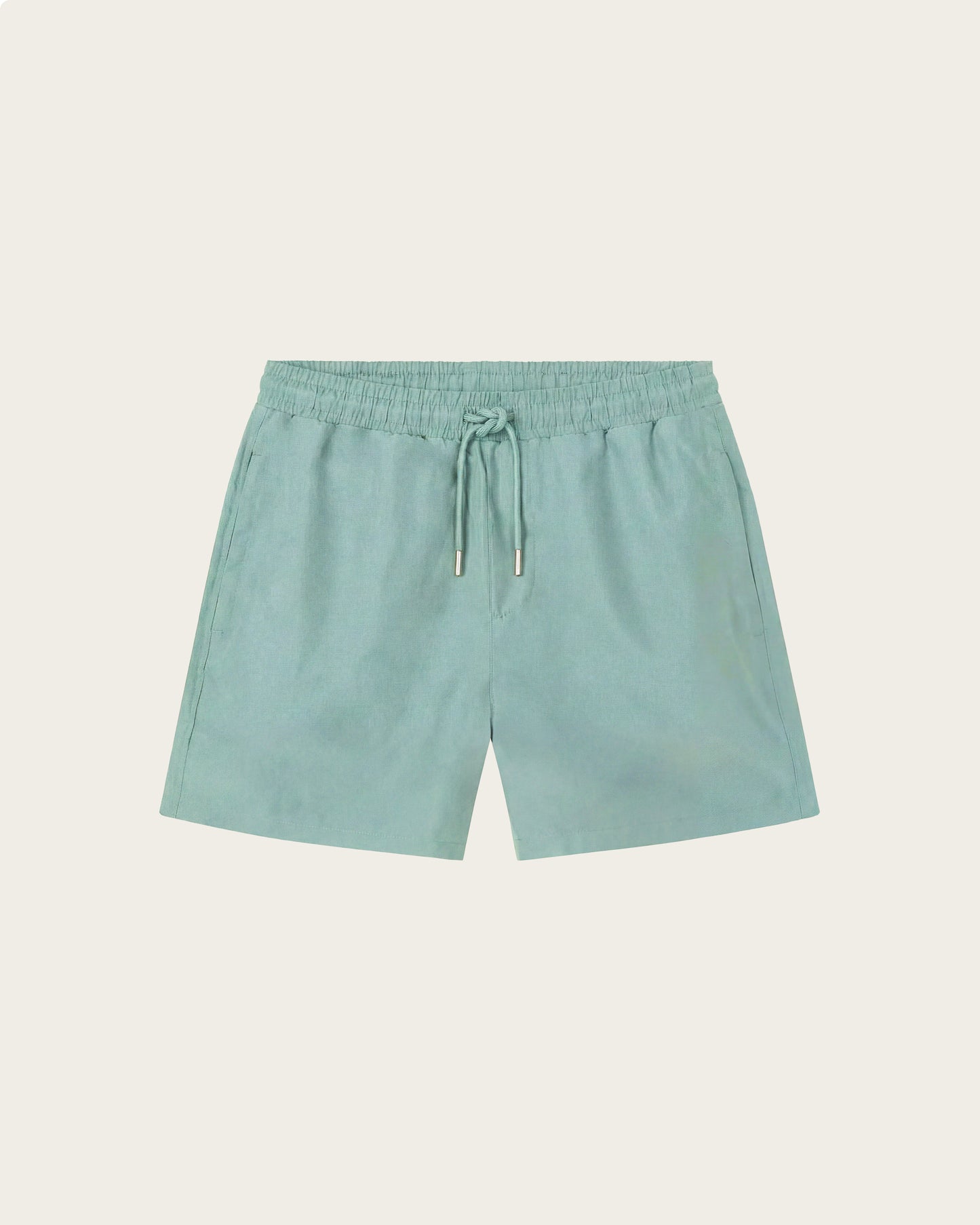 Zip Swim Shorts in Pure Mint