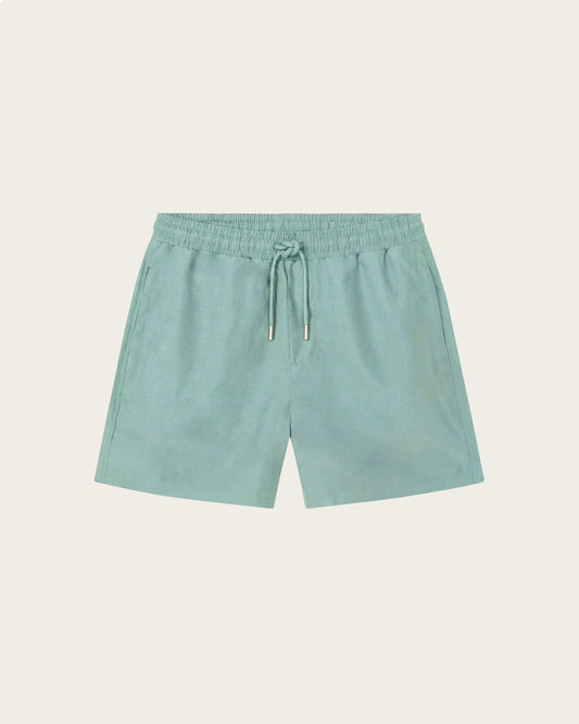 Zip Swim Shorts in Pure Mint