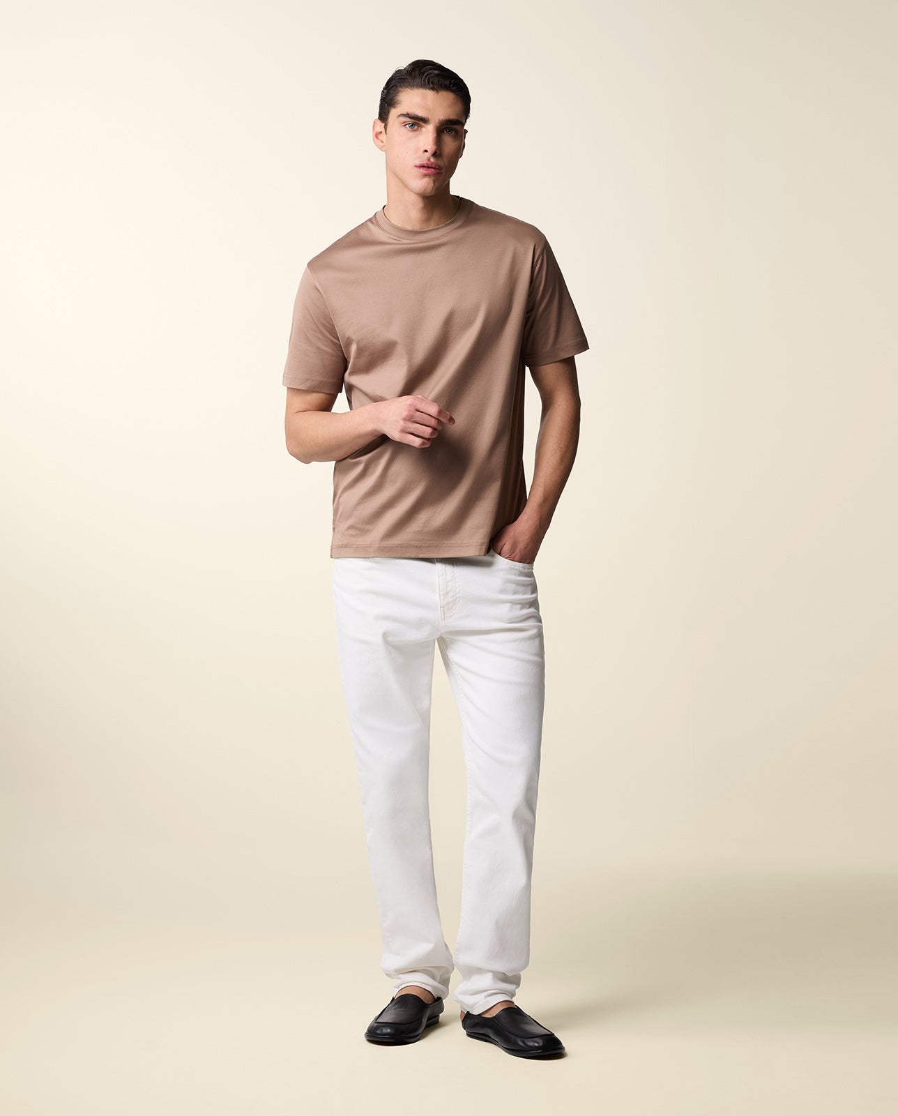 Mercerized Cotton T-shirt