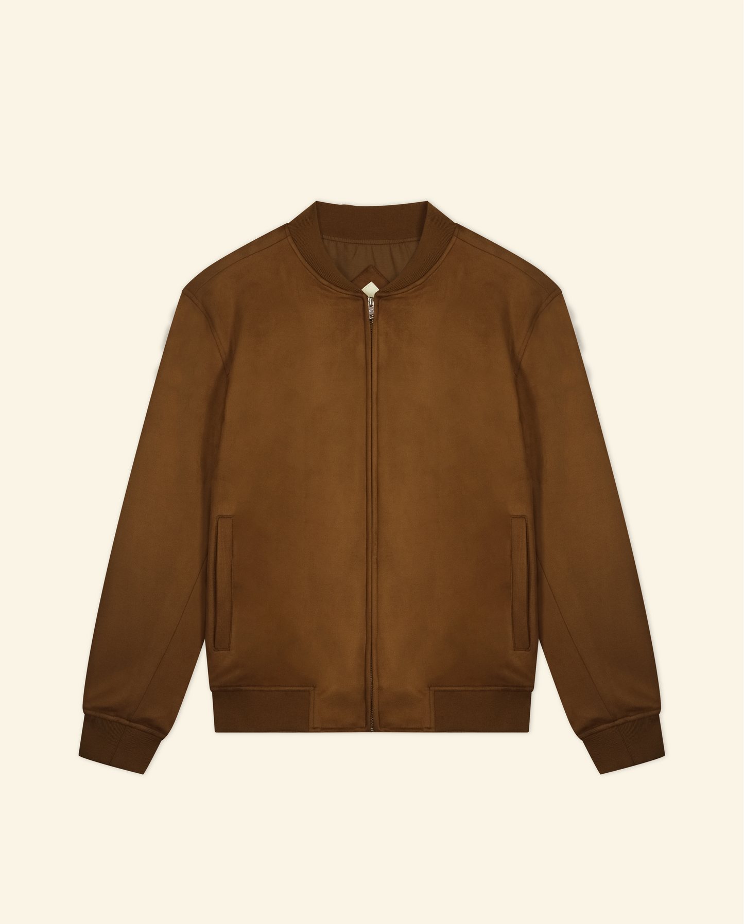 Suede Bomber Jacket