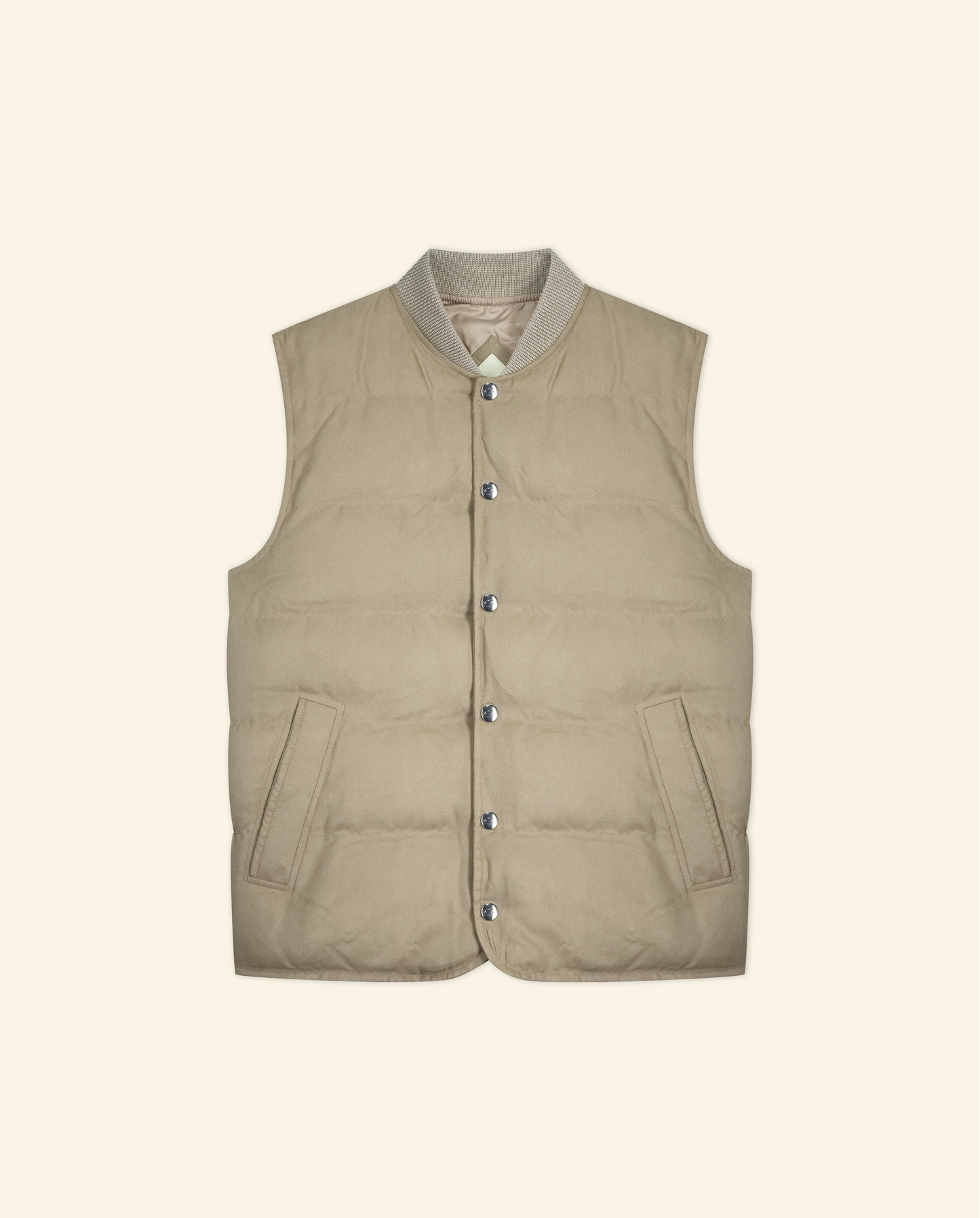 Suede Buttoned Vest