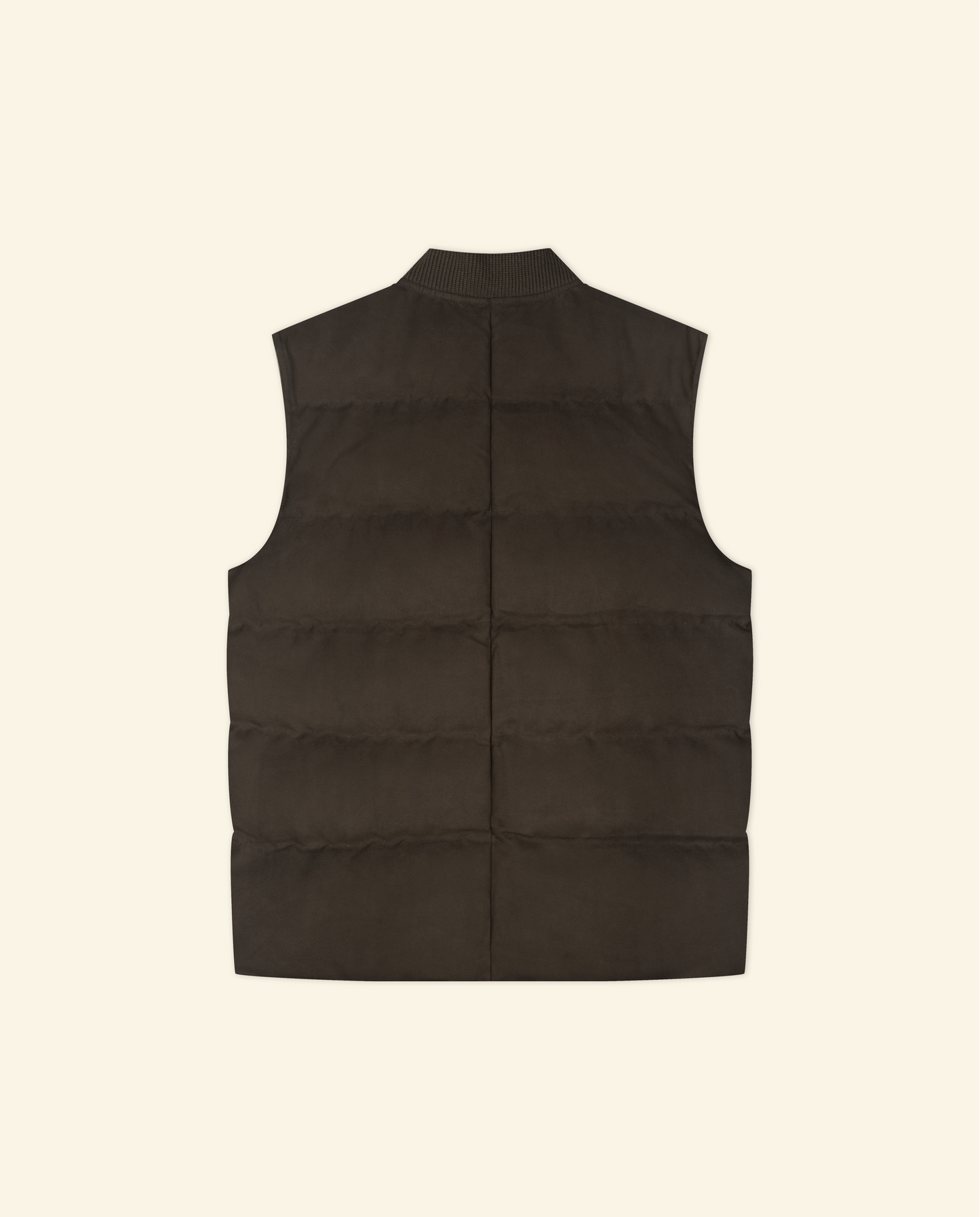 Suede Buttoned Vest