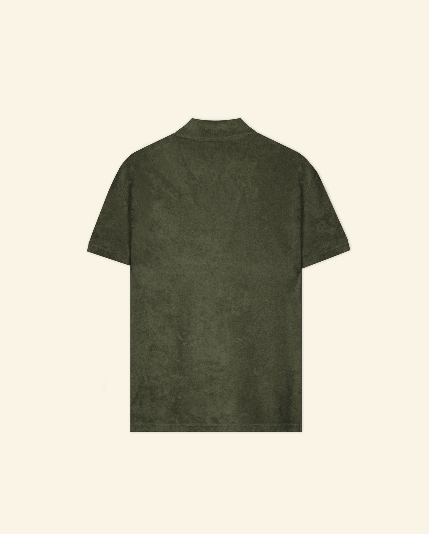 Terry Cloth Polo Shirt